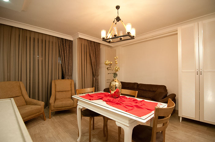 The Hearth Loft iç mekânından bir kare