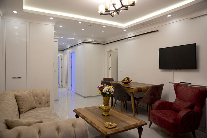The Cedar Duplex iç mekânı