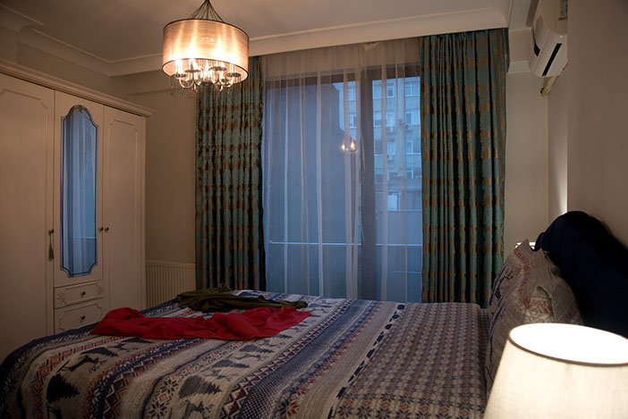 The Velvet Suite iç mekânı