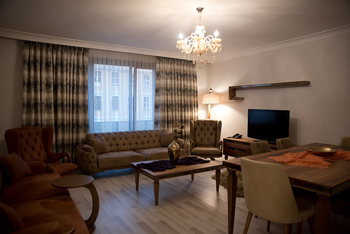 The Velvet Suite iç mekânı
