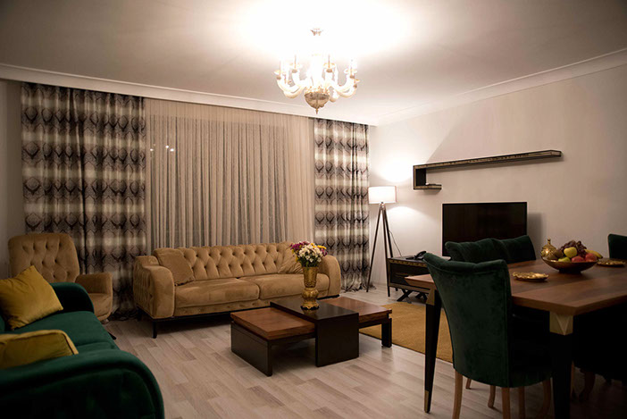 The Atelier Residence iç mekânı