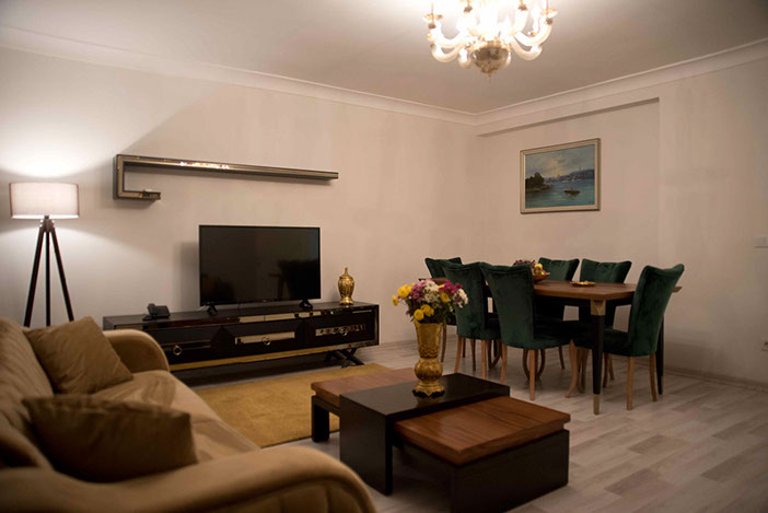 The Atelier Residence iç mekânından bir kare