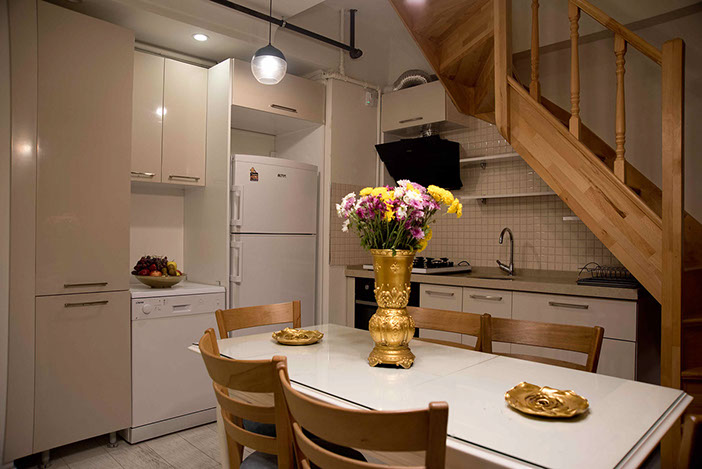 The Walnut Loft iç mekânı